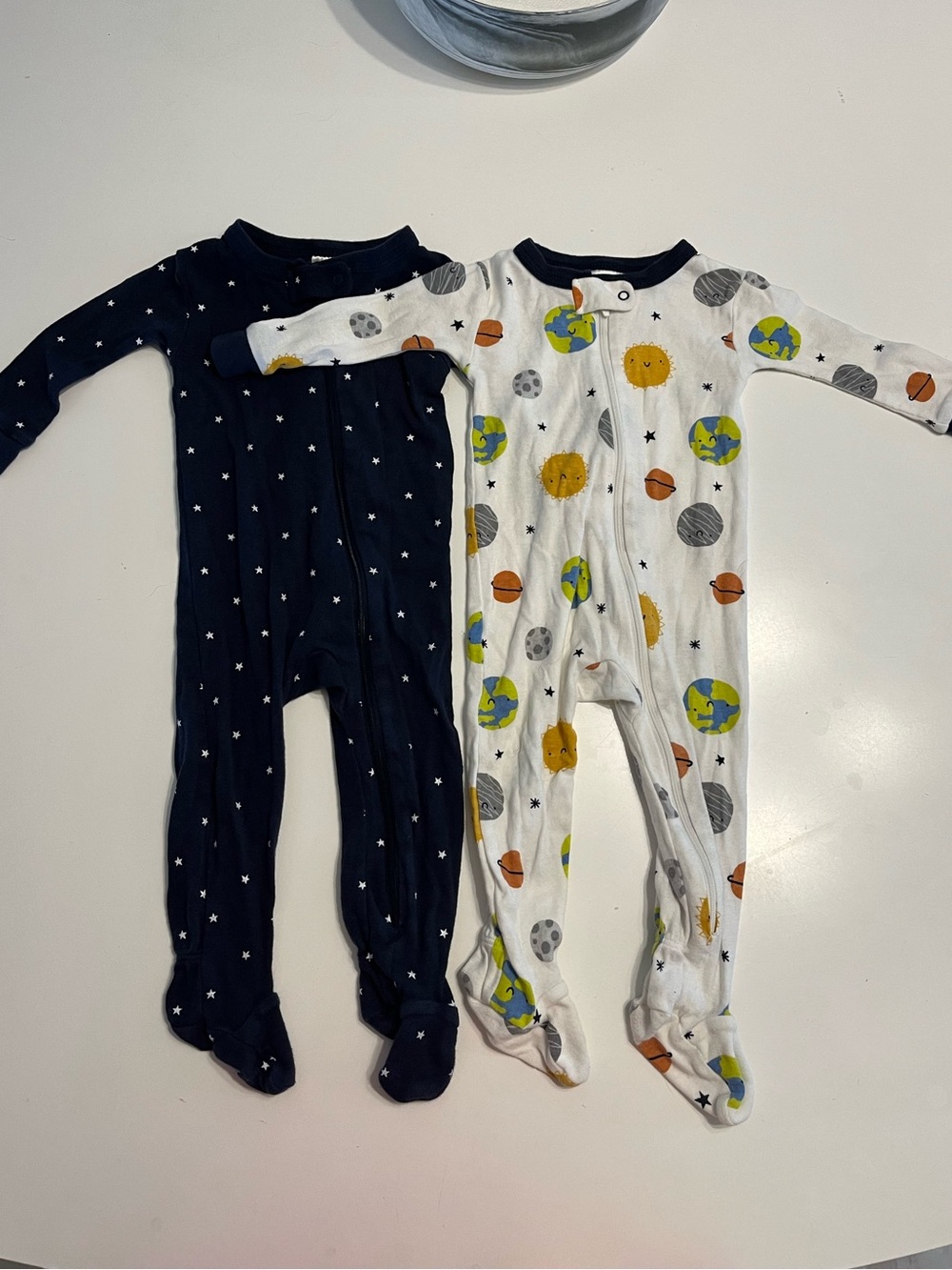 Gerber space themed pajamas 2 pc set